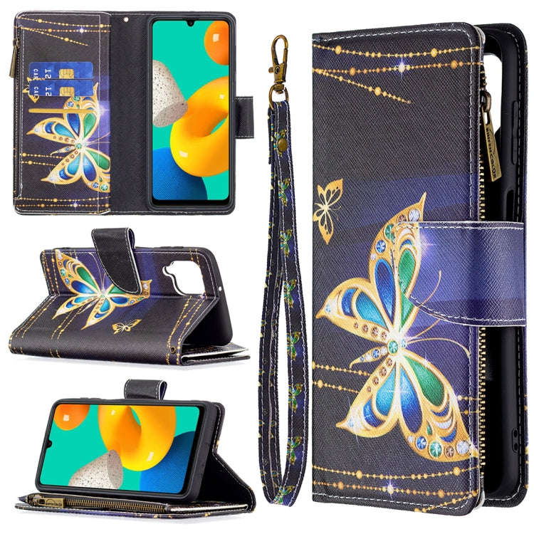 Colored Drawing Pattern Zipper Horizontal Flip Leather Case with Holder & Card Slots & Wallet, Fo...