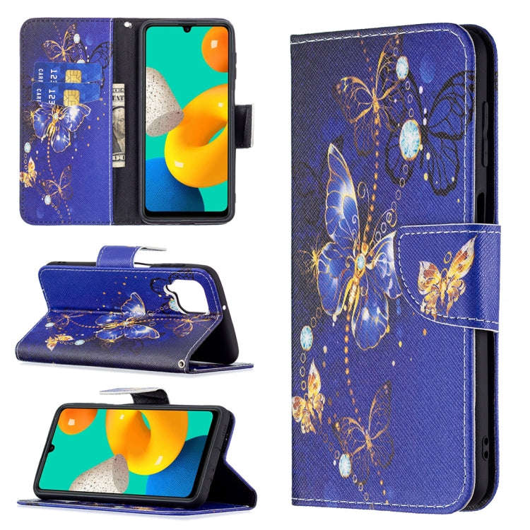 Colored Drawing Horizontal Flip Leather Case with Holder & Card Slots & Wallet, For Samsung Galax...