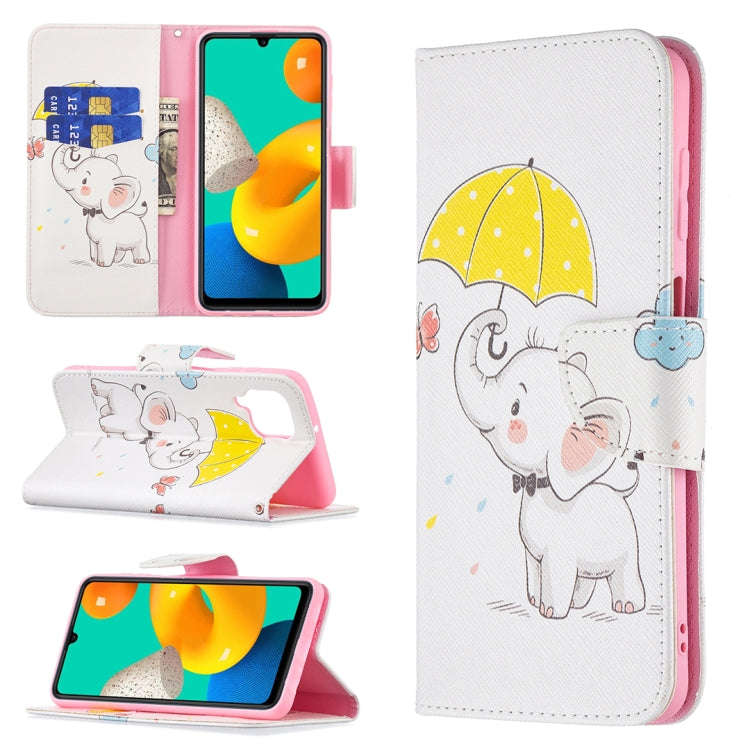 Colored Drawing Horizontal Flip Leather Case with Holder & Card Slots & Wallet, For Samsung Galax...