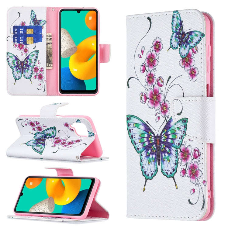 Colored Drawing Horizontal Flip Leather Case with Holder & Card Slots & Wallet, For Samsung Galax...