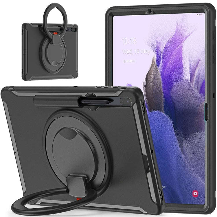 Shockproof TPU + PC Protective Case with 360 Degree Rotation Foldable Handle Grip Holder & Pen Sl...