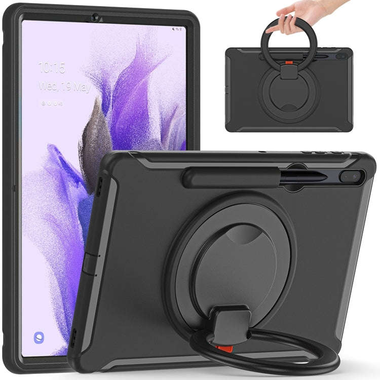 Shockproof TPU + PC Protective Case with 360 Degree Rotation Foldable Handle Grip Holder & Pen Sl...