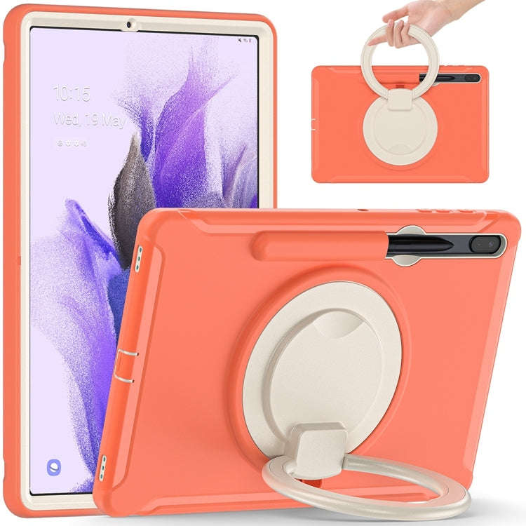 Shockproof TPU + PC Protective Case with 360 Degree Rotation Foldable Handle Grip Holder & Pen Sl...