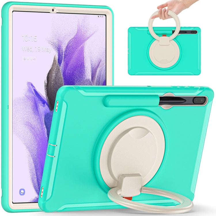 Shockproof TPU + PC Protective Case with 360 Degree Rotation Foldable Handle Grip Holder & Pen Sl...
