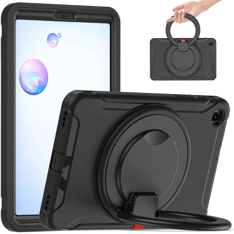 Shockproof TPU + PC Protective Case with 360 Degree Rotation Foldable Handle Grip Holder & Pen Sl...