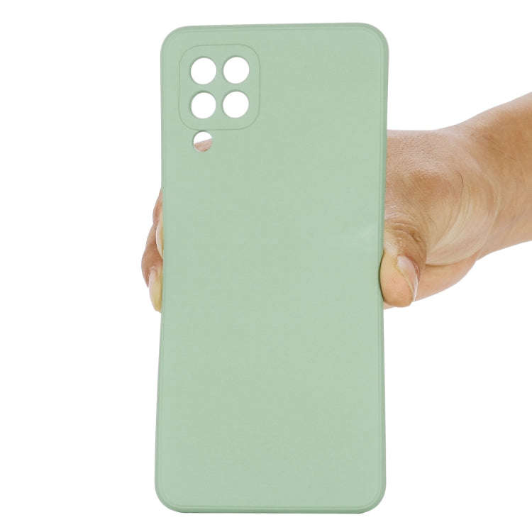 Solid Color Liquid Silicone Dropproof Full Coverage Protective Case, For Samsung Galaxy M32 4G In...