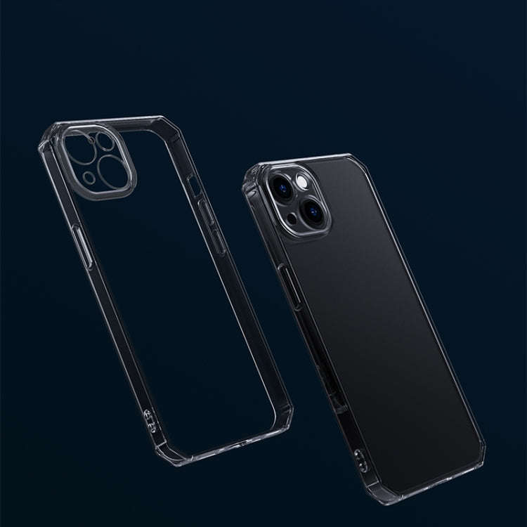 Straight Side Octagonal Transparent Shockproof TPU Protective Case, For iPhone 13 mini, For iPhon...