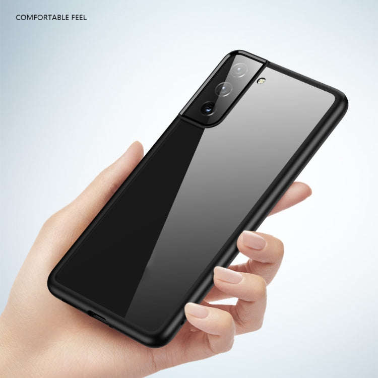 Clear Acrylic + TPU Four-corner All-inclusive Shockproof Case, For Samsung Galaxy S21+ 5G, For Sa...