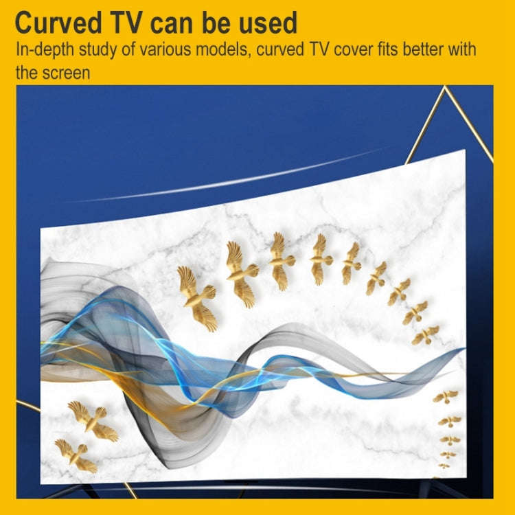Household Cloth Dust-proof Cover for Television, 52 inch