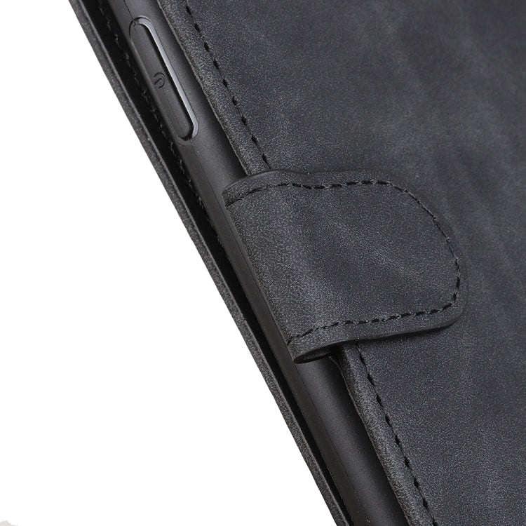 KHAZNEH Retro Texture PU + TPU Horizontal Flip Leather Case with Holder & Card Slots & Wallet, Fo...