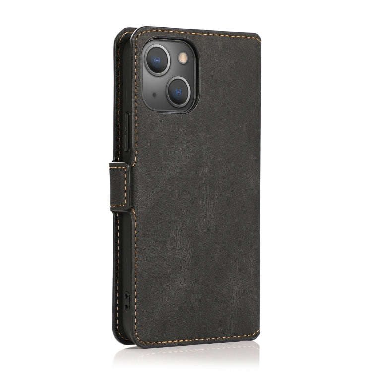 Retro Magnetic Closing Clasp Horizontal Flip Leather Case with Holder & Card Slots & Photo Frame ...