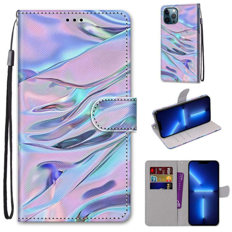 Coloured Drawing Cross Texture Horizontal Flip PU Leather Case with Holder & Card Slots & Wallet ...