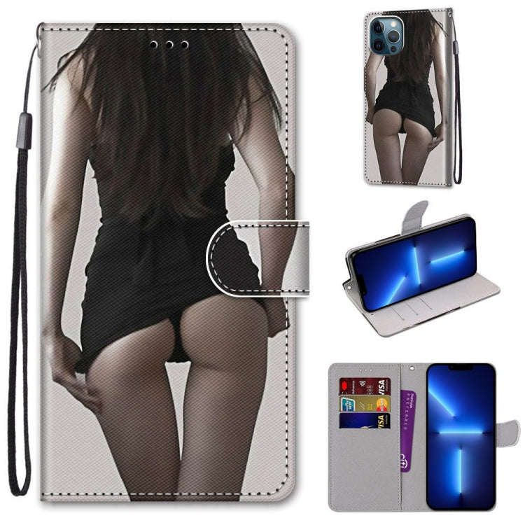Coloured Drawing Cross Texture Horizontal Flip PU Leather Case with Holder & Card Slots & Wallet ...