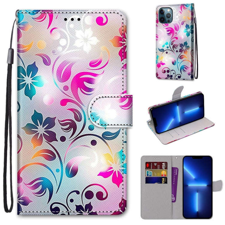 Coloured Drawing Cross Texture Horizontal Flip PU Leather Case with Holder & Card Slots & Wallet ...