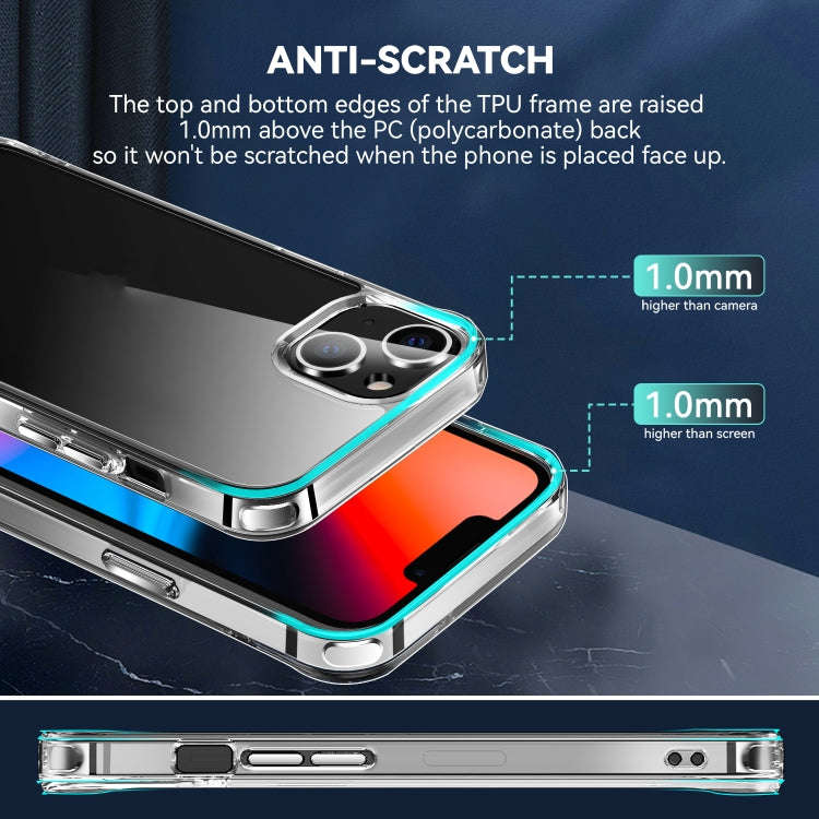 TPU + PC Transparent Shockproof Protective Case, For iPhone 13, For iPhone 13 Mini, For iPhone 13...