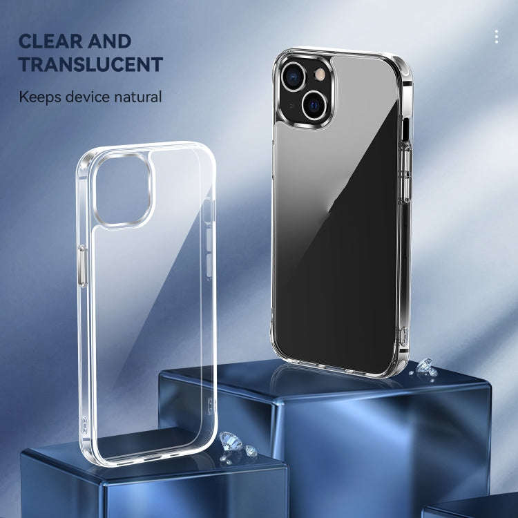 TPU + PC Transparent Shockproof Protective Case, For iPhone 13, For iPhone 13 Mini, For iPhone 13...