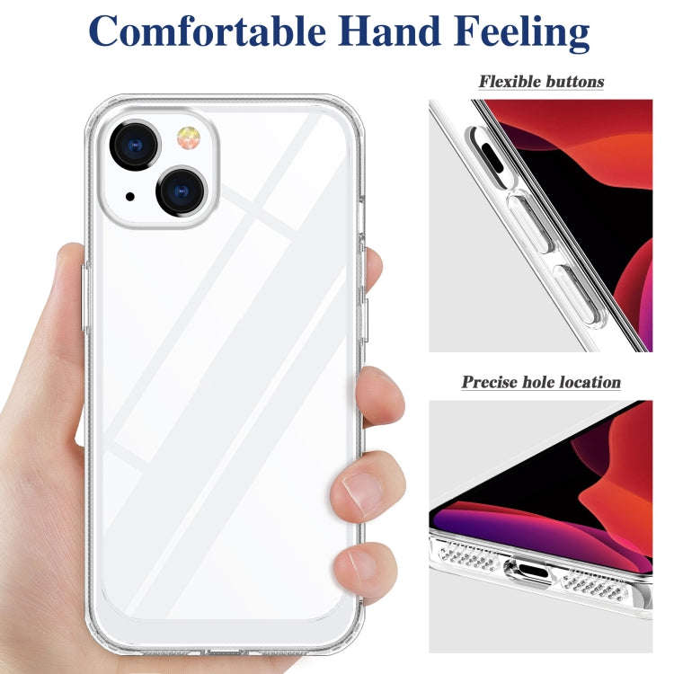 Crystal Clear Shockproof PC + TPU Protective Case, For iPhone 13, For iPhone 13 Pro, For iPhone 1...