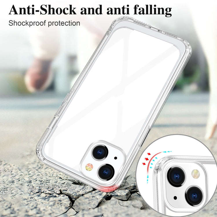 Crystal Clear Shockproof PC + TPU Protective Case, For iPhone 13, For iPhone 13 Pro, For iPhone 1...