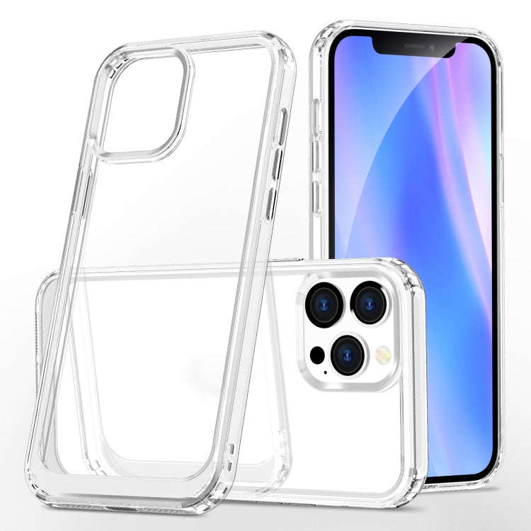 Crystal Clear Shockproof PC + TPU Protective Case, For iPhone 13, For iPhone 13 Pro, For iPhone 1...