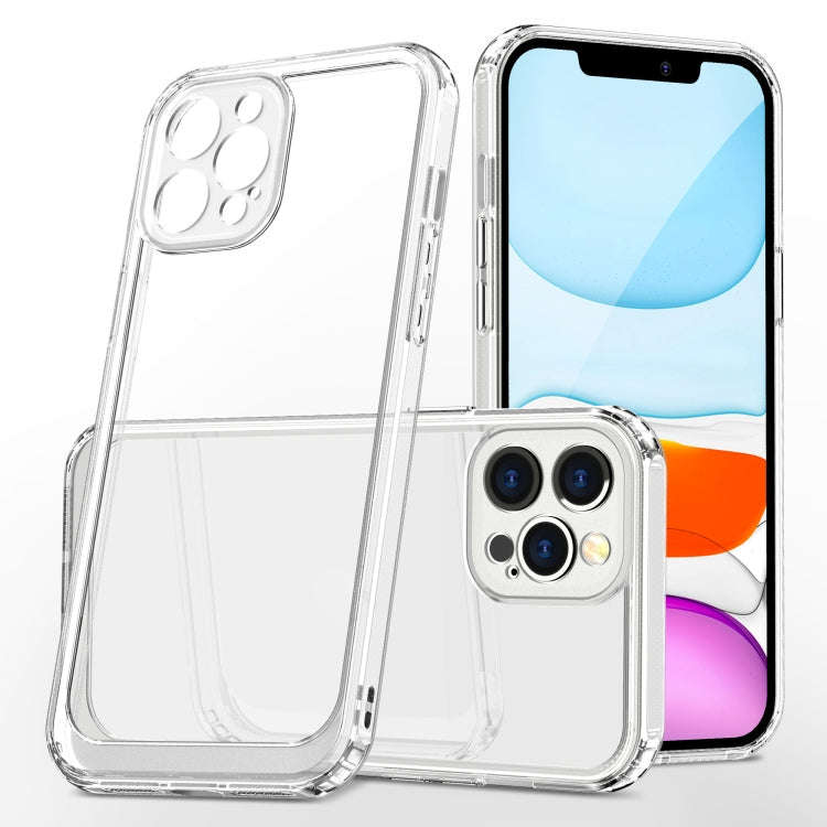 Crystal Clear Shockproof PC + TPU Protective Case, For iPhone 13, For iPhone 13 Pro, For iPhone 1...