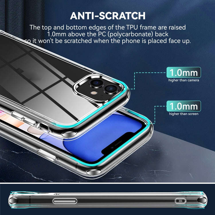TPU + PC Transparent Shockproof Protective Case, For iPhone 11, For iPhone 11 Pro Max, For iPhone...