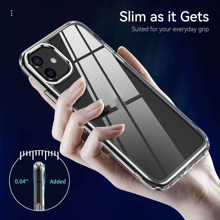 TPU + PC Transparent Shockproof Protective Case, For iPhone 11, For iPhone 11 Pro Max, For iPhone...