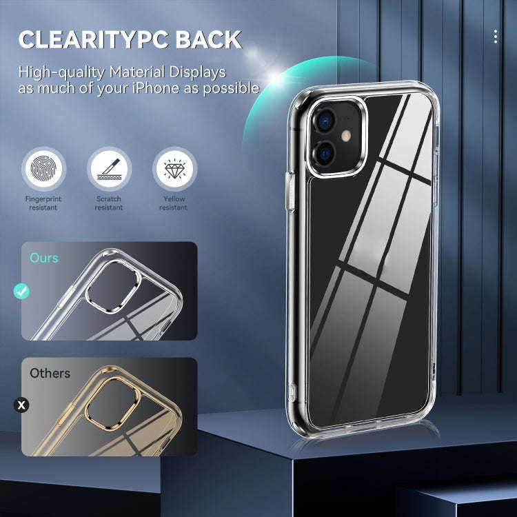 TPU + PC Transparent Shockproof Protective Case, For iPhone 11, For iPhone 11 Pro Max, For iPhone...