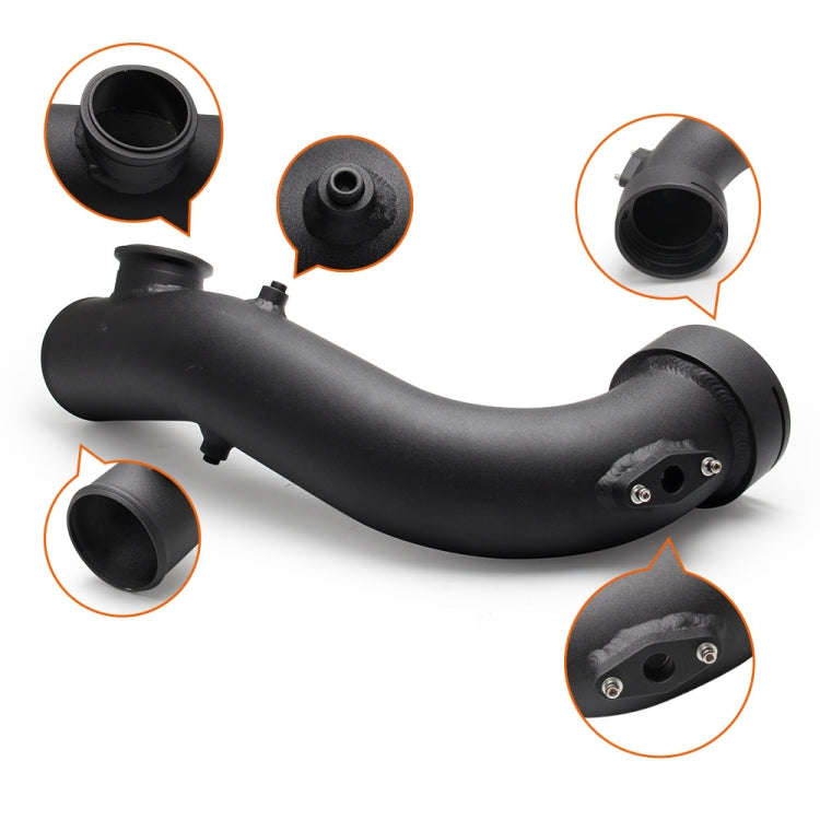 Car Modified 50mm Turbo Intake Pipe Kit for BMW N54 E88 E90, JQG1006-BK