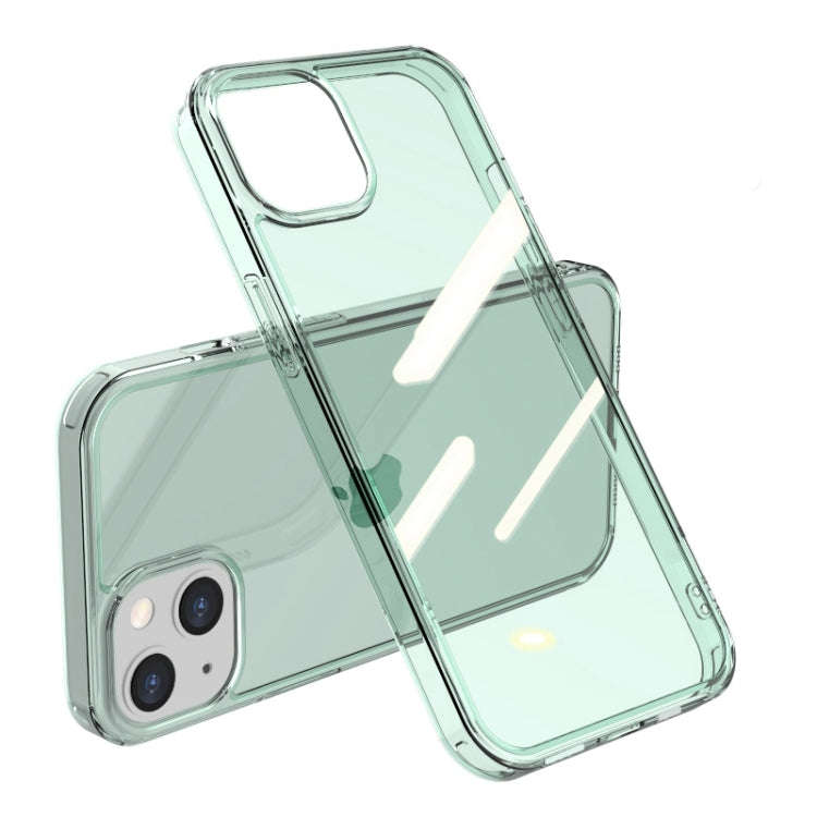 Shockproof TPU + Single-sided Glass Protective Case, For iPhone 13 mini