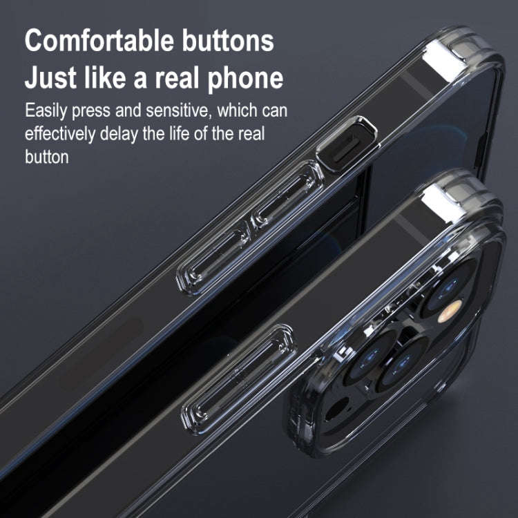 Shockproof TPU + Single-sided Glass Protective Case, For iPhone 13 mini