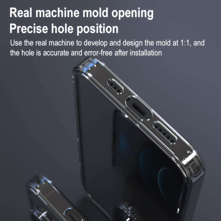 Shockproof TPU + Single-sided Glass Protective Case, For iPhone 13 mini