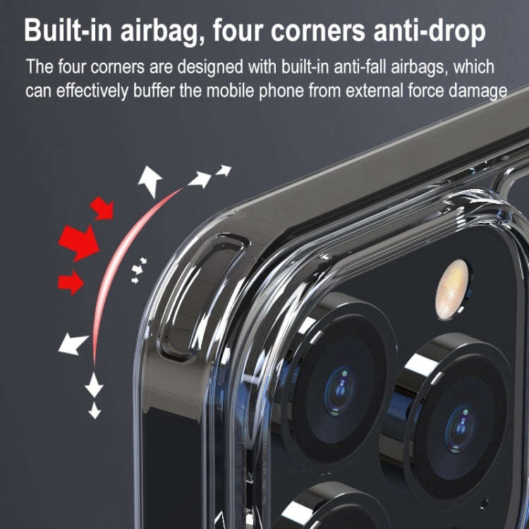 Shockproof TPU + Single-sided Glass Protective Case, For iPhone 13 mini