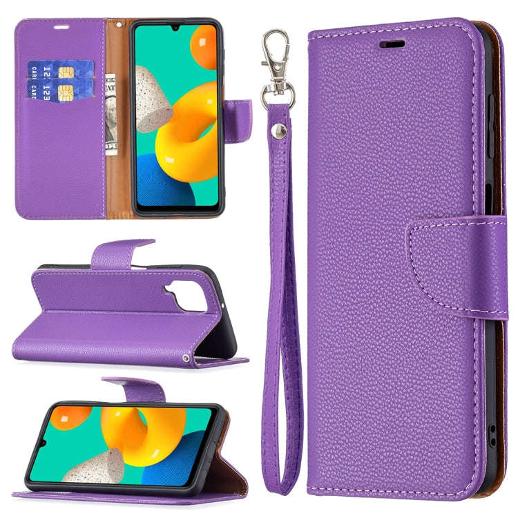 Litchi Texture Pure Color Horizontal Flip Leather Case with Holder & Card Slots & Wallet & Lanyar...