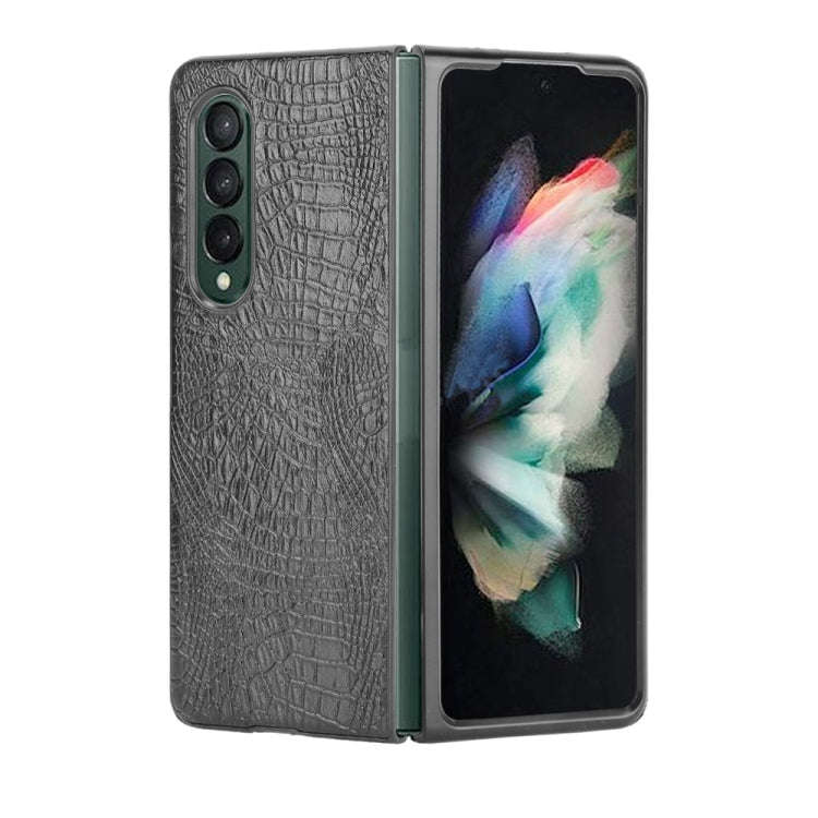 Shockproof Crocodile Texture PC + PU Case, For Google Pixel 5a 5G, For Samsung Galaxy Z Flip3 5G,...