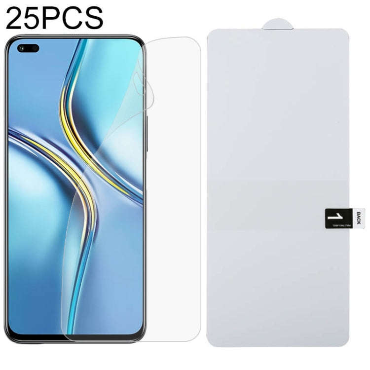 25 PCS Full Screen Protector Explosion-proof Hydrogel Film, For Honor Magic3 (25 PCS), For Honor ...