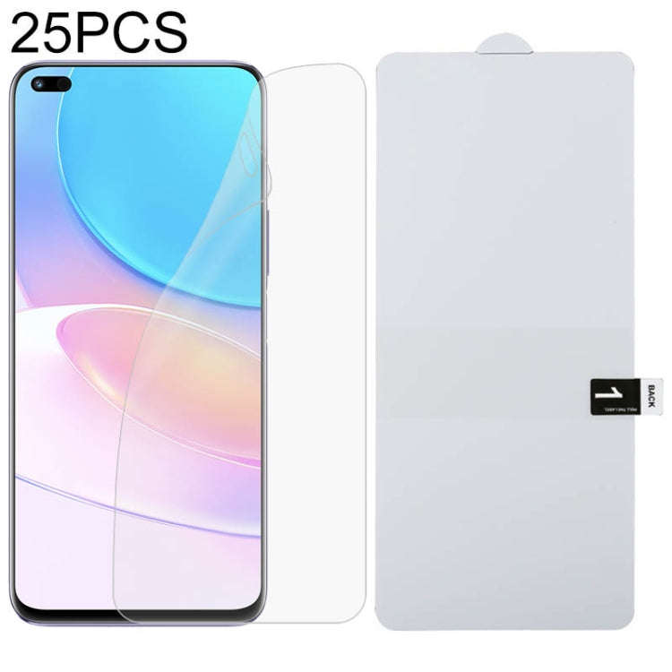 25 PCS Full Screen Protector Explosion-proof Hydrogel Film, For Honor Magic3 (25 PCS), For Honor ...
