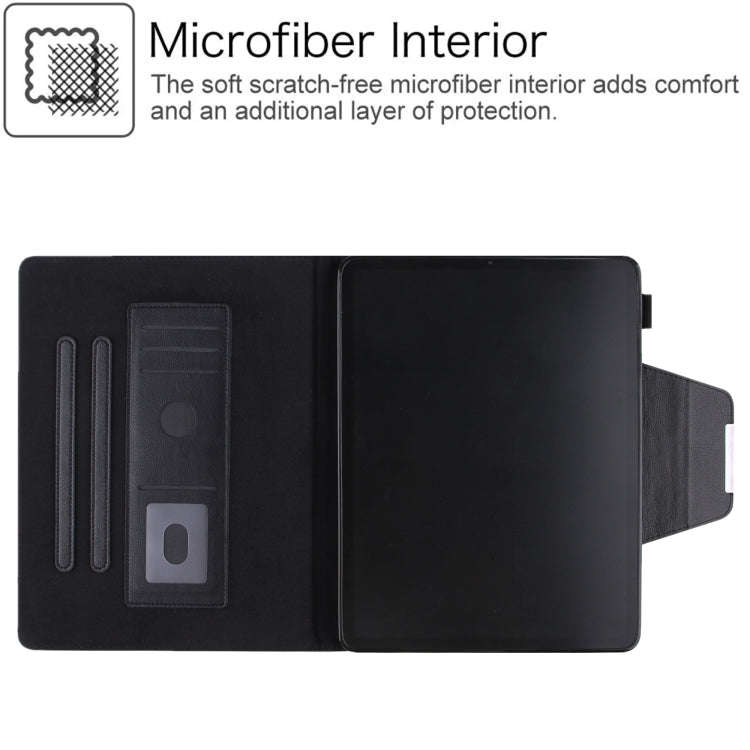 Solid Color Horizontal Flip Leather Case with Holder & Card Slot & Photo Frame & Wallet, For iPad...