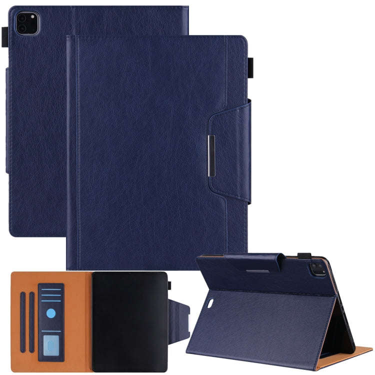 Solid Color Horizontal Flip Leather Case with Holder & Card Slot & Photo Frame & Wallet, For iPad...
