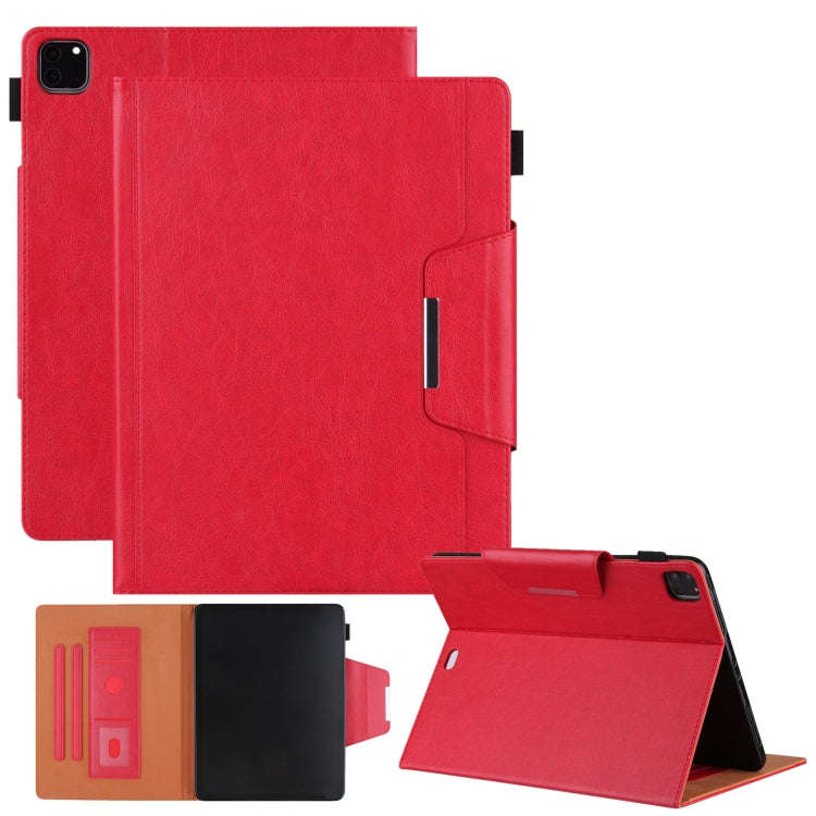 Solid Color Horizontal Flip Leather Case with Holder & Card Slot & Photo Frame & Wallet, For iPad...