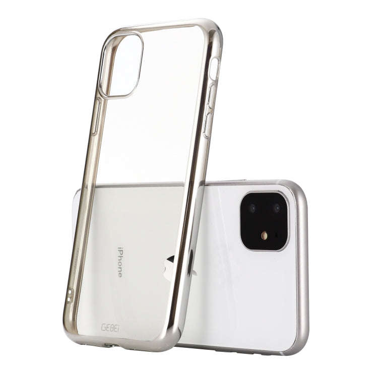 GEBEI Plating TPU Shockproof Protective Case, For iPhone 11, For iPhone 11 Pro, For iPhone 11 Pro...