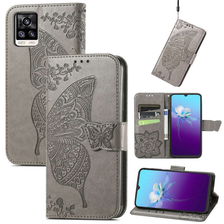 Butterfly Love Flowers Embossed Horizontal Flip Leather Case with Holder & Card Slots & Wallet & ...