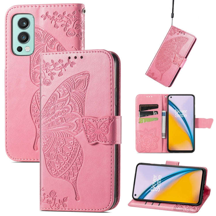 Butterfly Love Flowers Embossed Horizontal Flip Leather Case with Holder & Card Slots & Wallet & ...