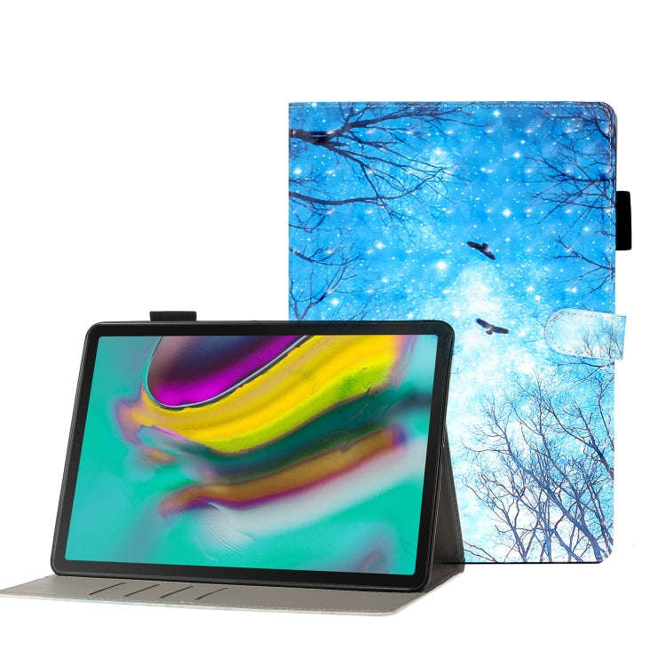 3D Embossing Pattern Horizontal Flip Leather Case with Holder & Card Slots & Wallet, For Galaxy T...