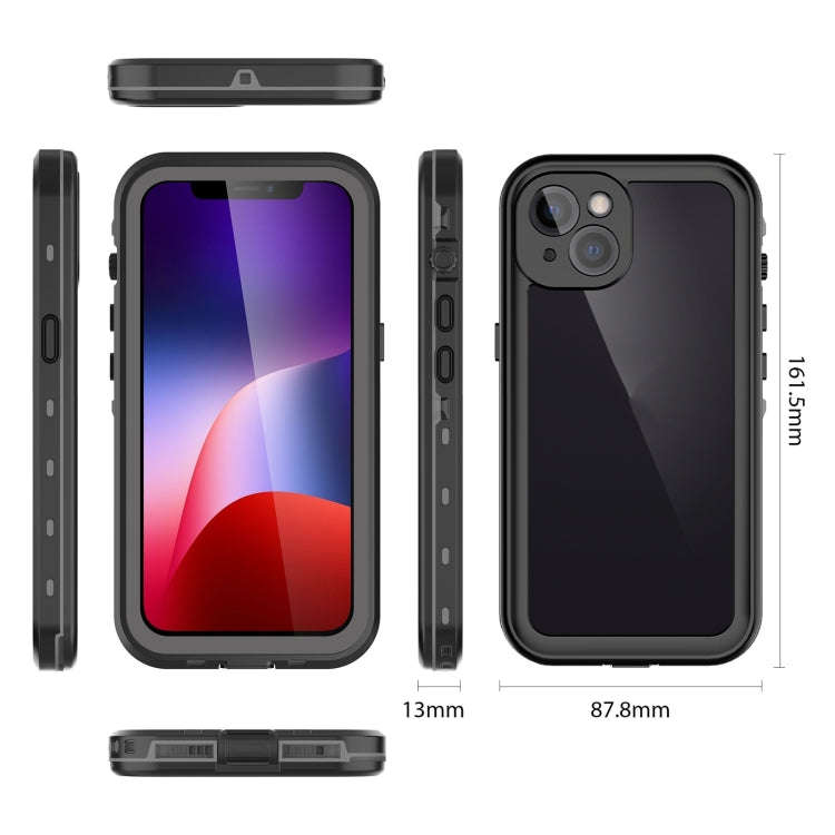 RedPepper Transparent Dot Shockproof Waterproof PC + TPU Protective Case, For iPhone 13, For iPho...