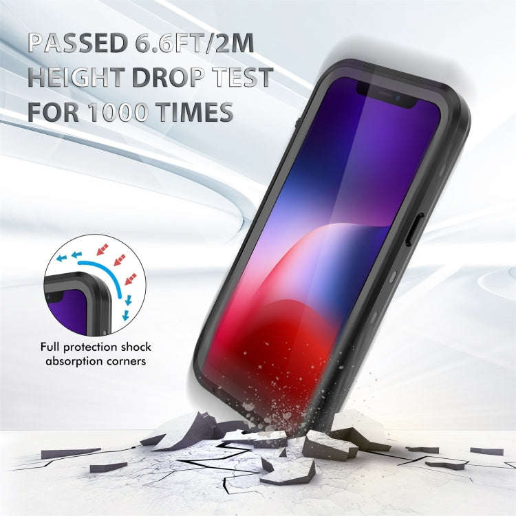 RedPepper Transparent Dot Shockproof Waterproof PC + TPU Protective Case, For iPhone 13, For iPho...