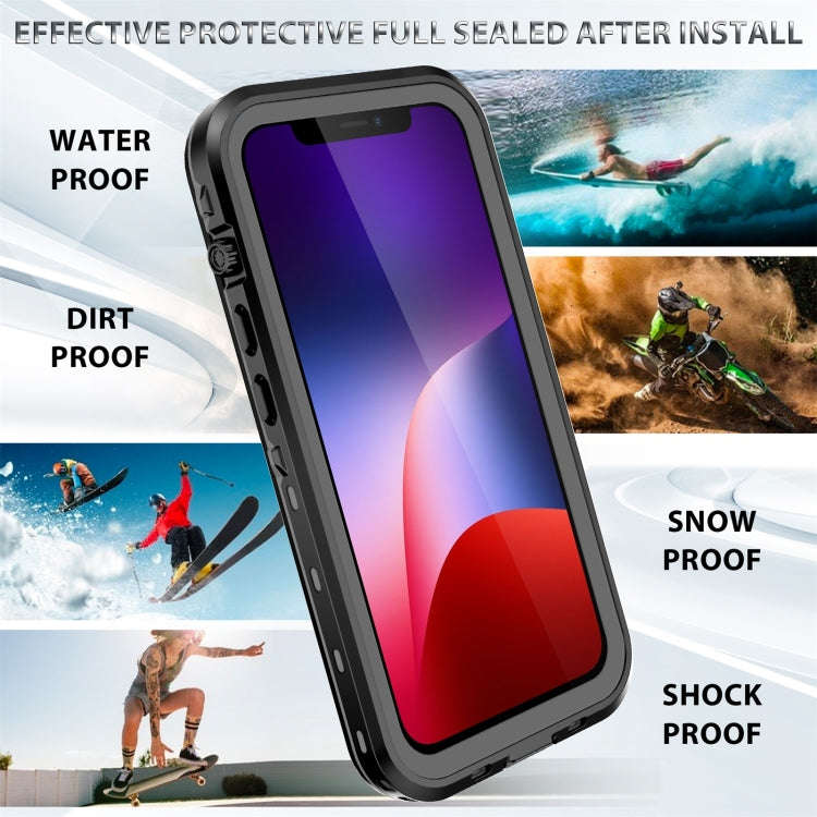 RedPepper Transparent Dot Shockproof Waterproof PC + TPU Protective Case, For iPhone 13, For iPho...