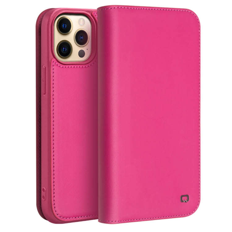 QIALINO Business Horizontal Flip Leather Case with Holder & Card Slots & Wallet, For iPhone 13 Pr...