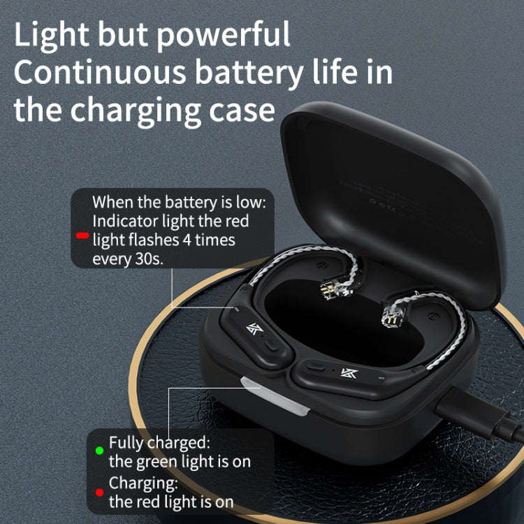 KZ AZ09 Bluetooth Headset Ear Hook 5.2 Wireless Bluetooth Module Upgrade Cable, C, B