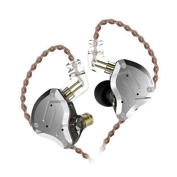 KZ ZS10 Pro 10-unit Ring Iron Gaming In-ear Wired Earphone,, ZS10 Pro Standard Version(Blue), ZS1...