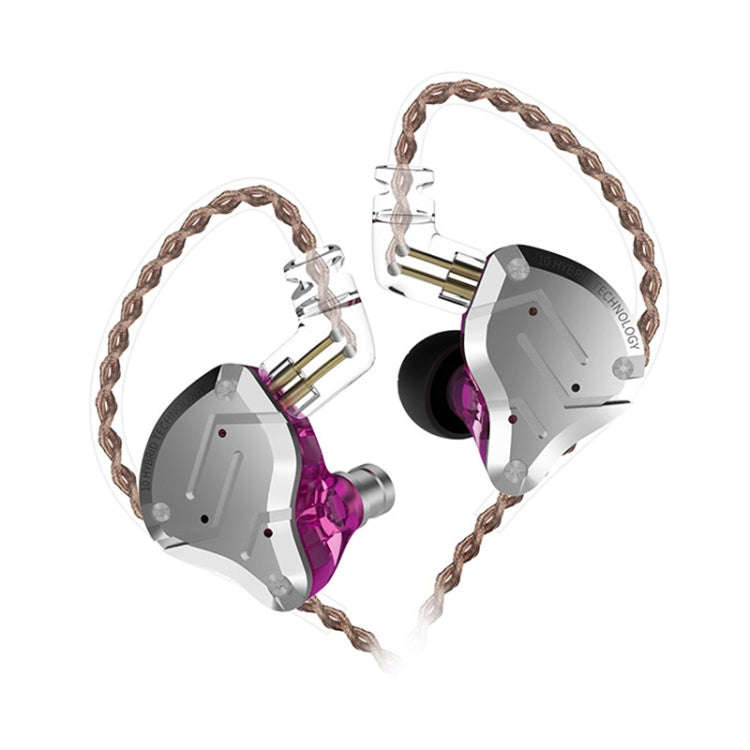 KZ ZS10 Pro 10-unit Ring Iron Gaming In-ear Wired Earphone,, ZS10 Pro Standard Version(Blue), ZS1...